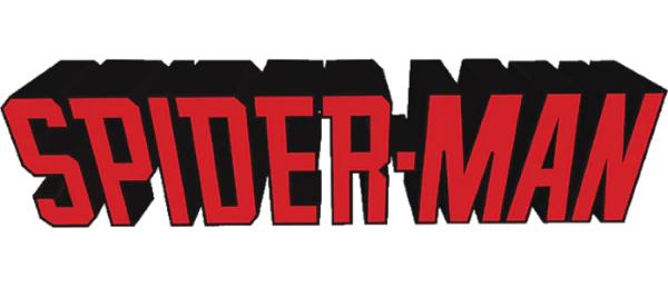 Logo com o escrito Spider-Man